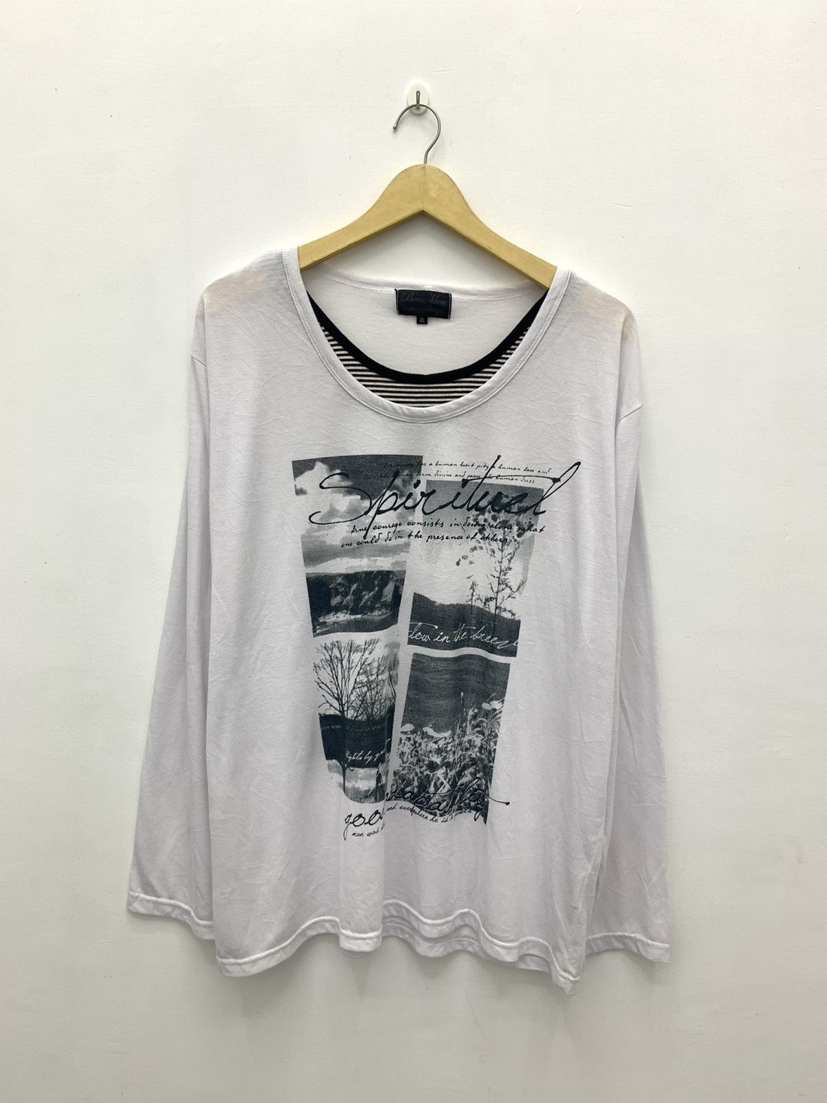 If Six Was Nine 2000s Beaumere Spiritual Poem DoubleLayer ifsixwasnine style Size US XL / EU 56 / 4 - 1 Thumbnail