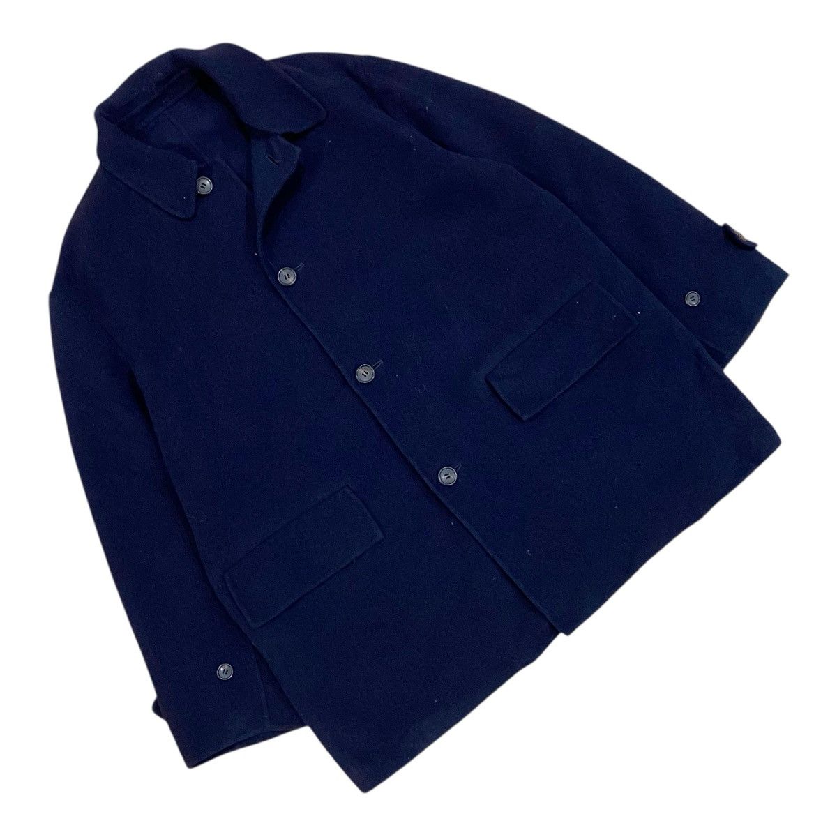 Yohji Yamamoto ✨Yohji Yamamoto signature wool coat Size US L / EU 52-54 / 3 - 6 Thumbnail