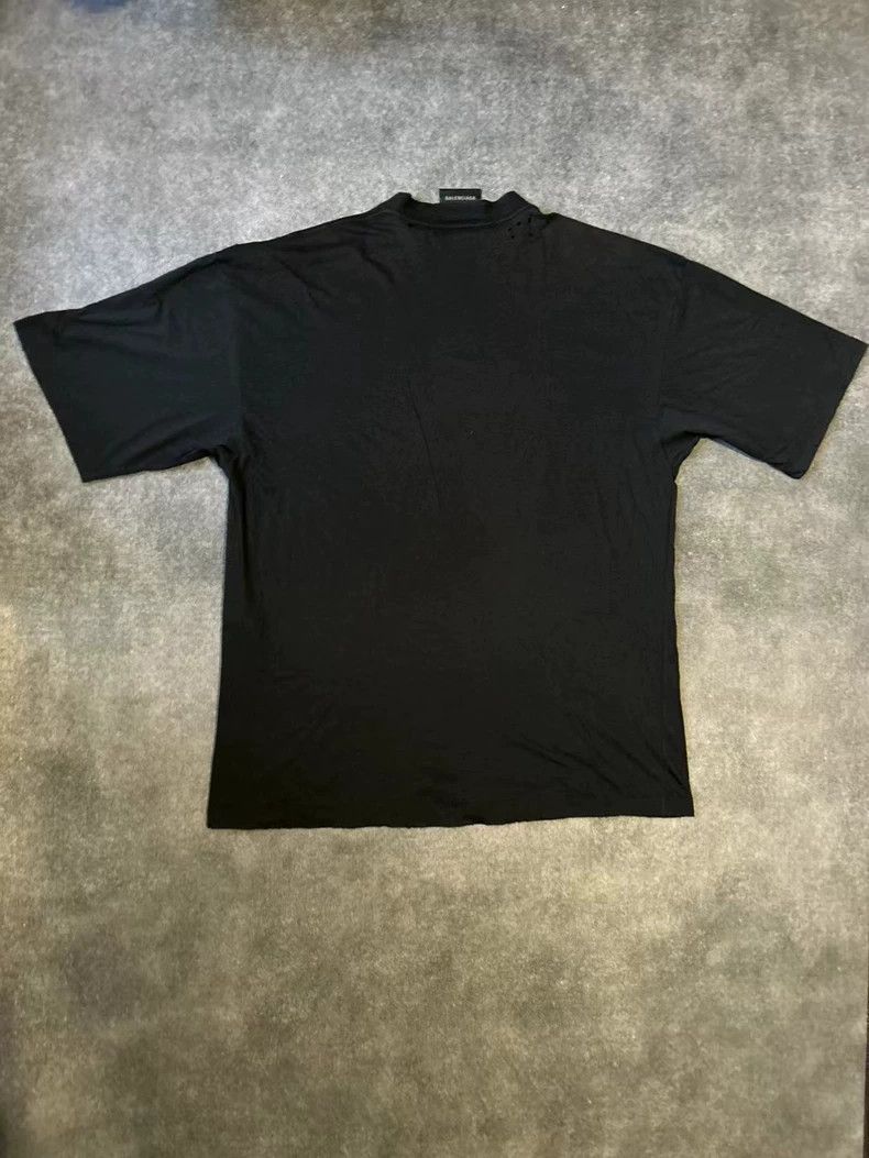 Balenciaga Balenciaga Letter printed round neck short sleeve T loose Size US XS / EU 42 / 0 - 2 Thumbnail