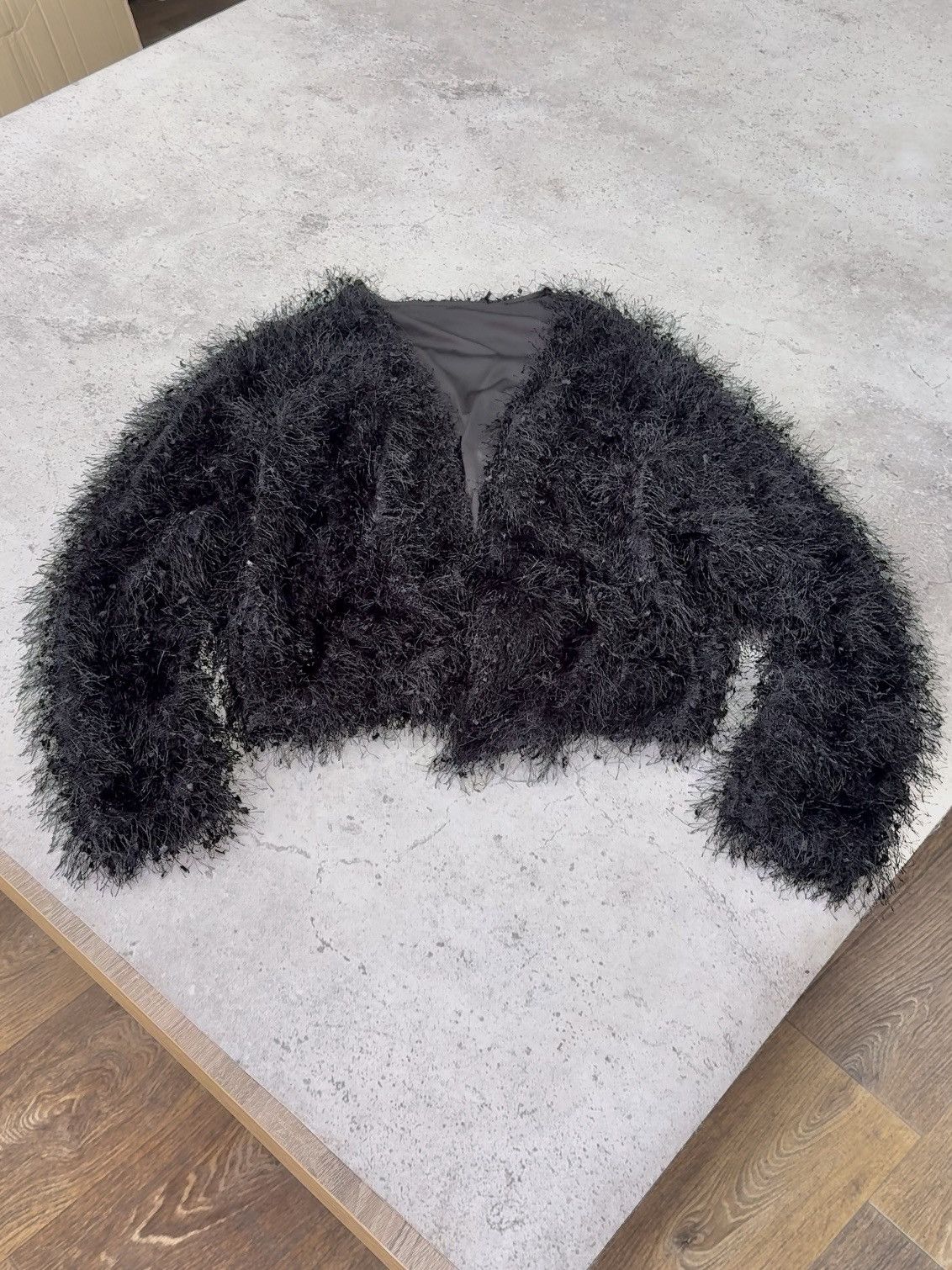 Yohji Yamamoto Vintage Rick Owen’s Junya Watanabe Style Cardigan Jacket Size US M / EU 48-50 / 2 - 1 Thumbnail