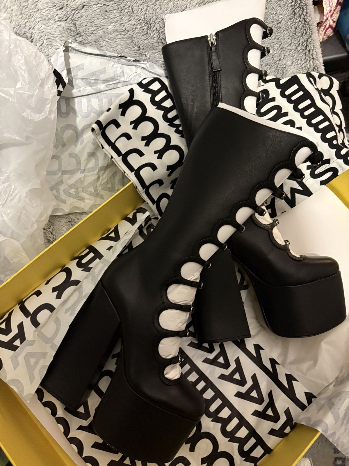 Marc Jacobs Marc jacob kiki boots Size US 7 / IT 37 - 1 Thumbnail