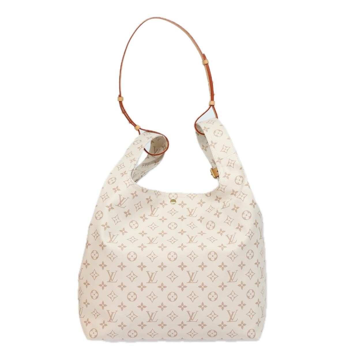 Louis Vuitton LOUIS VUITTON Monogram Dune Atlantis GM Tote Bag White Size ONE SIZE - 2 Thumbnail