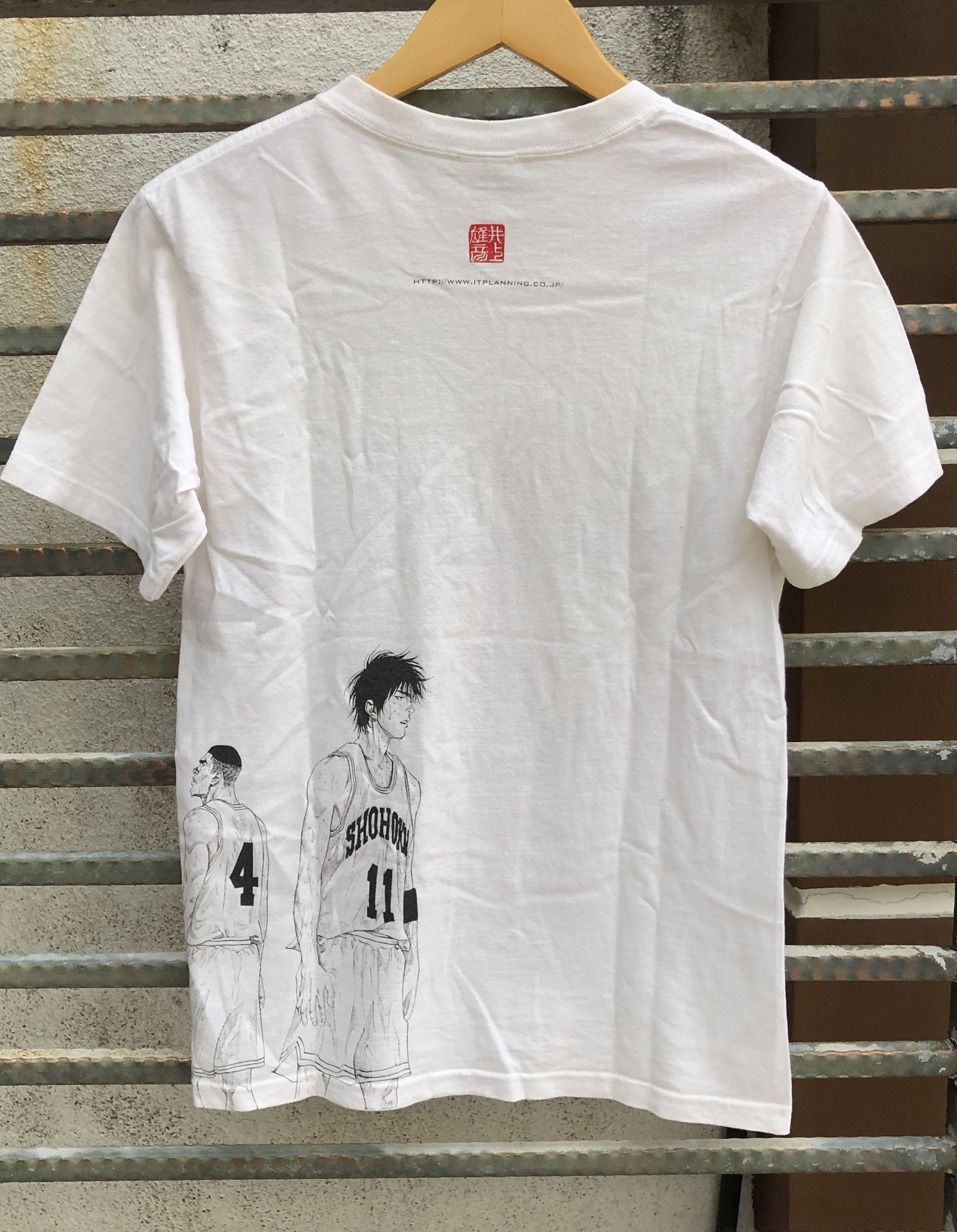 Anime × Anvil × Vintage Vintage Anime Slam Dunk Over Print Tees Size US S / EU 44-46 / 1 - 3 Thumbnail