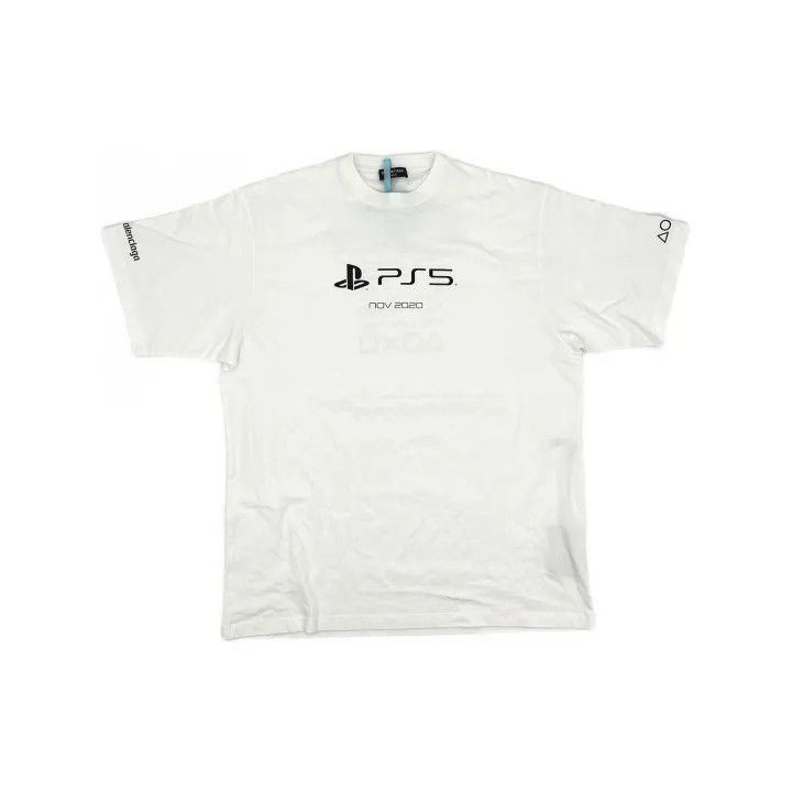 Balenciaga Balenciaga Balenciaga x PlayStation White TShirt -2507 Size US S / EU 44-46 / 1 - 2 Thumbnail