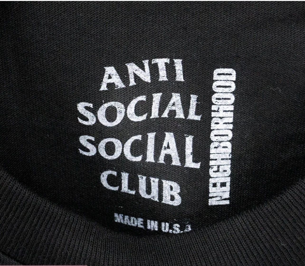 Anti Social Social Club × Neighborhood Anti Social Social Club x Neighborhood Tee Size US M / EU 48-50 / 2 - 8 Thumbnail
