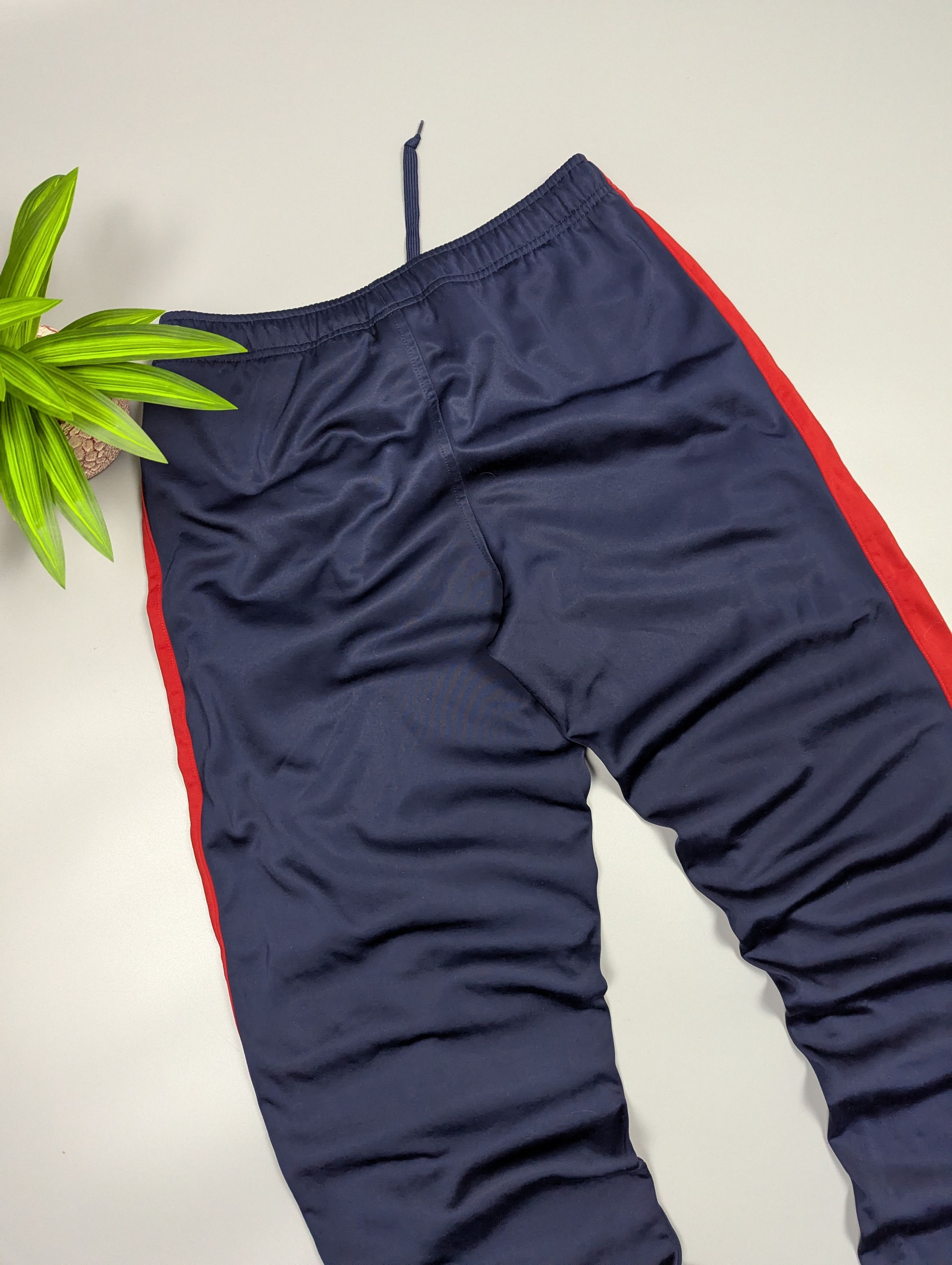 Nike Nike Vintage Sports Dark Blue Track Pants Stripes Size US 32 / EU 48 - 15 Thumbnail