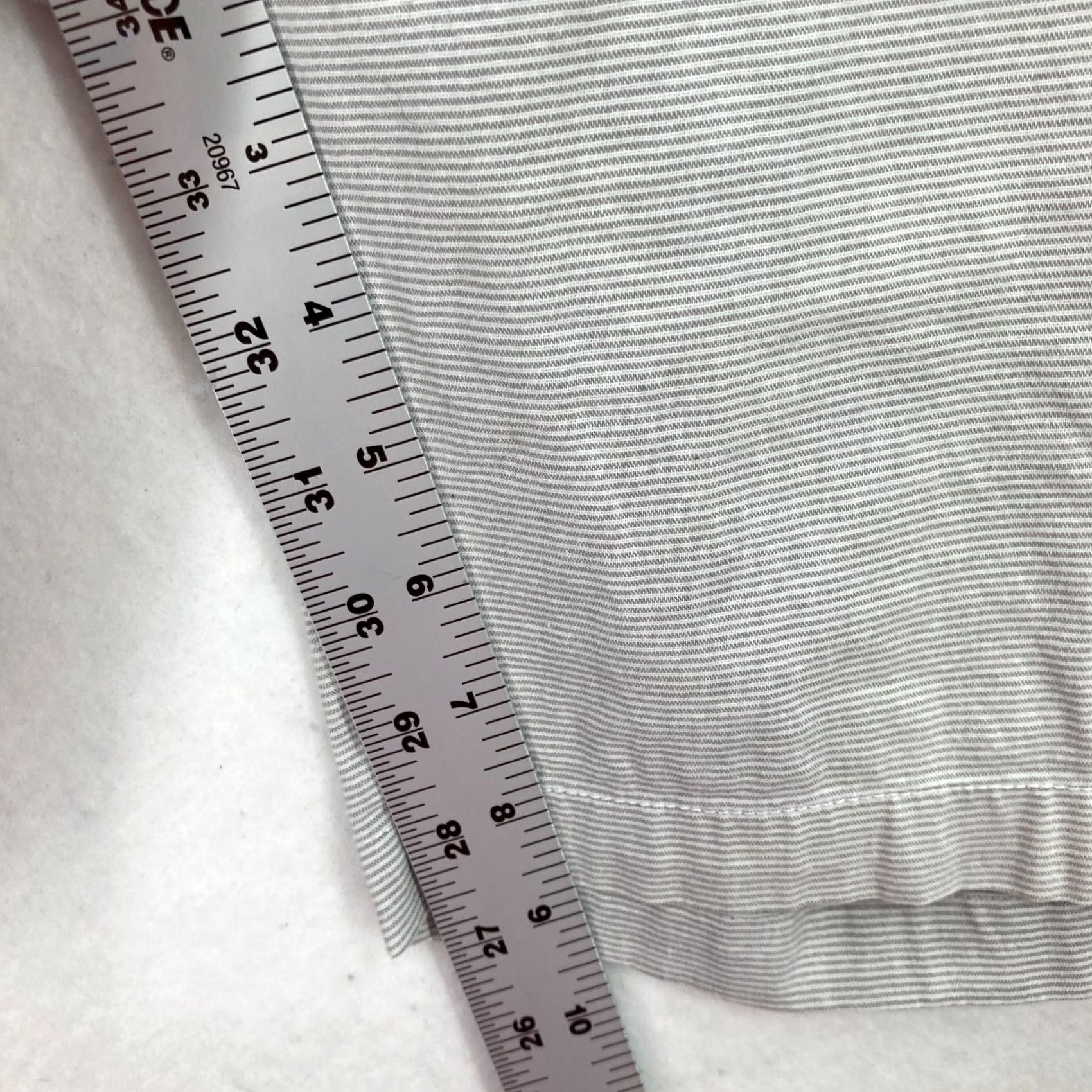 Vintage Linksoul Golf Shorts Mens 32 Gray Striped Performance Stretch Fabric Outdoors Size US 32 / EU 48 - 5 Thumbnail