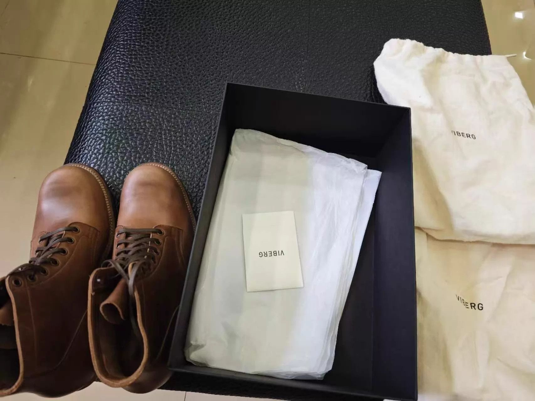 Viberg VIBERG Service Boot 310 HRWN Natural CXL 10 New Size US 10 / EU 43 - 8 Thumbnail
