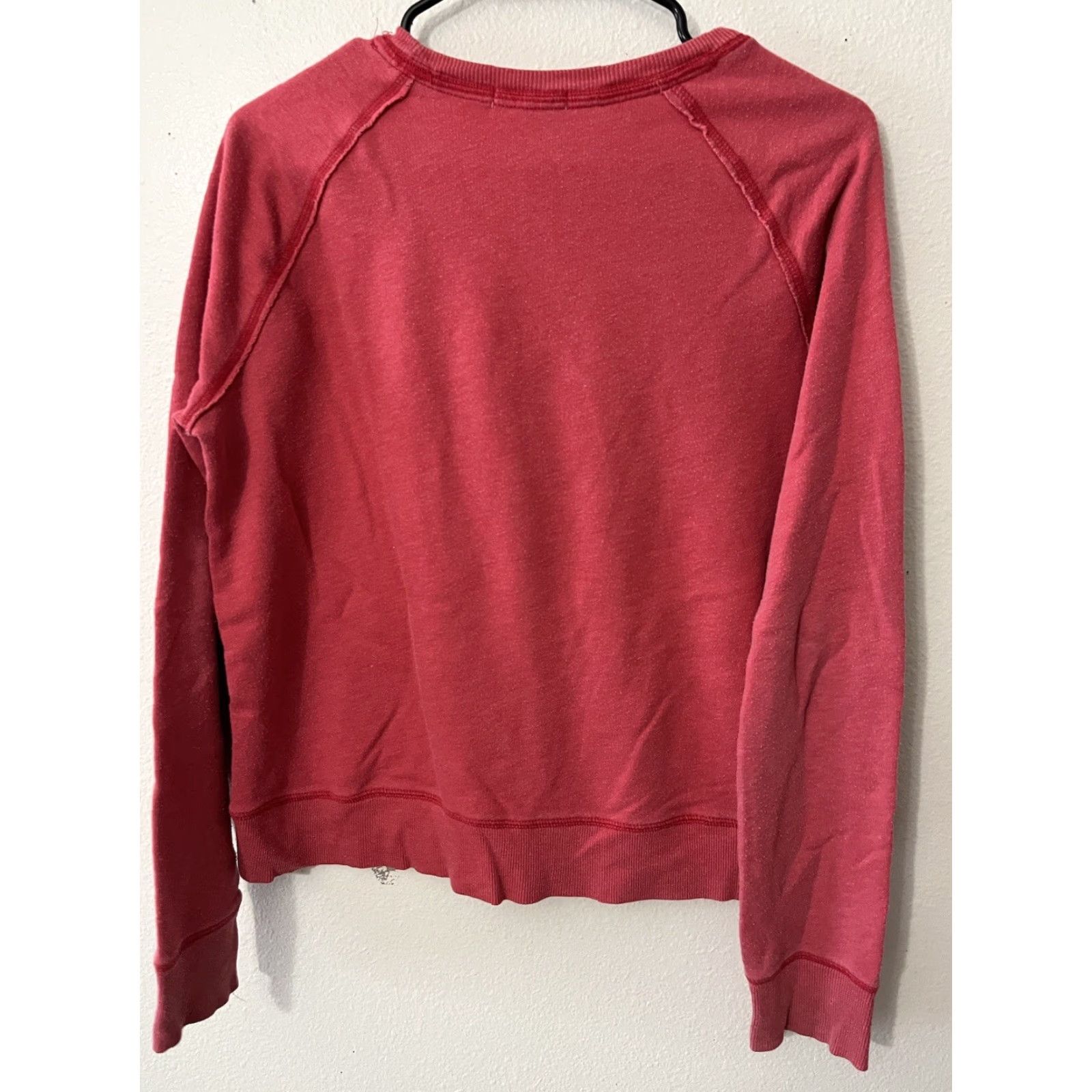 Aeropostale VINTAGE Aeropostale Sweatshirt Shirt Womens M Be You Tiful Pink 60/40 Cotton Polyester Pullover Long Sleeve Adult Womens Size M / US 6-8 / IT 42-44 - 3 Thumbnail
