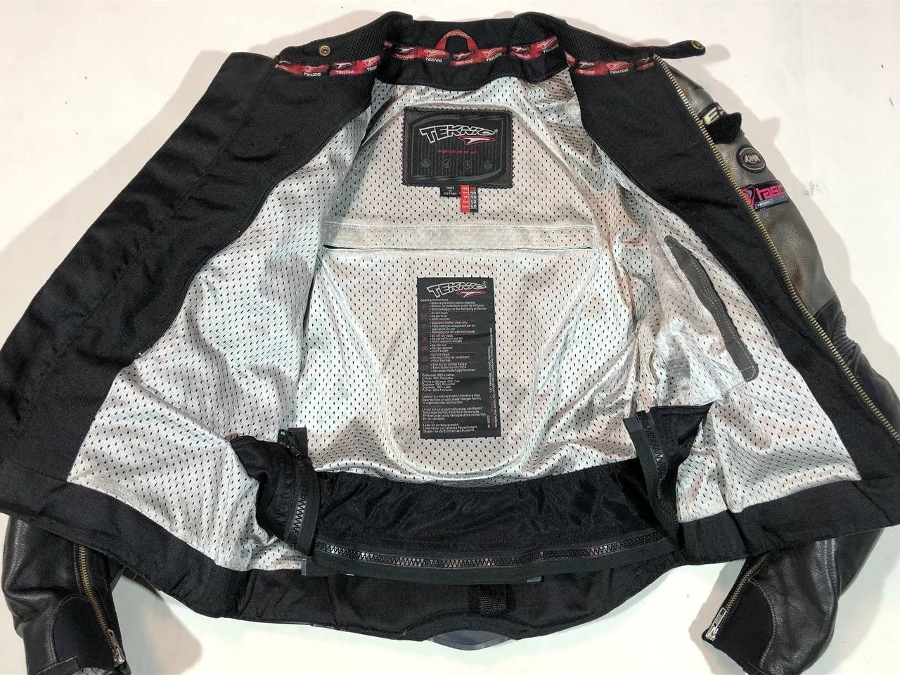 Other Teknic Leather Moto Racing Jacket Size US M / EU 48-50 / 2 - 13 Thumbnail