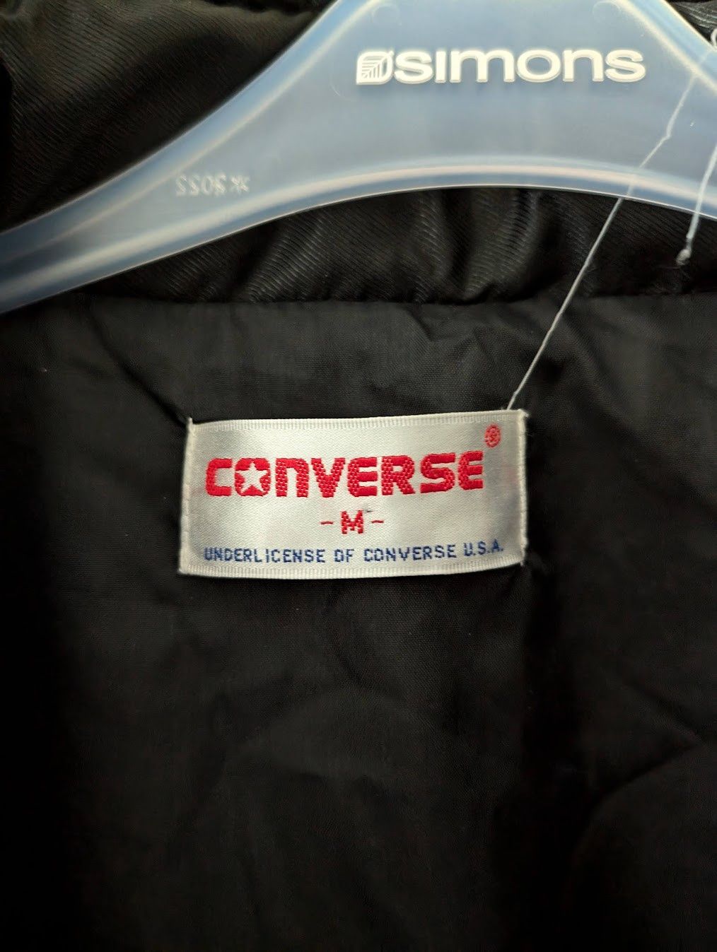 Converse × Vintage Vintage 90's Converse RARE React Promo Nylon Jacket Size US M / EU 48-50 / 2 - 4 Thumbnail