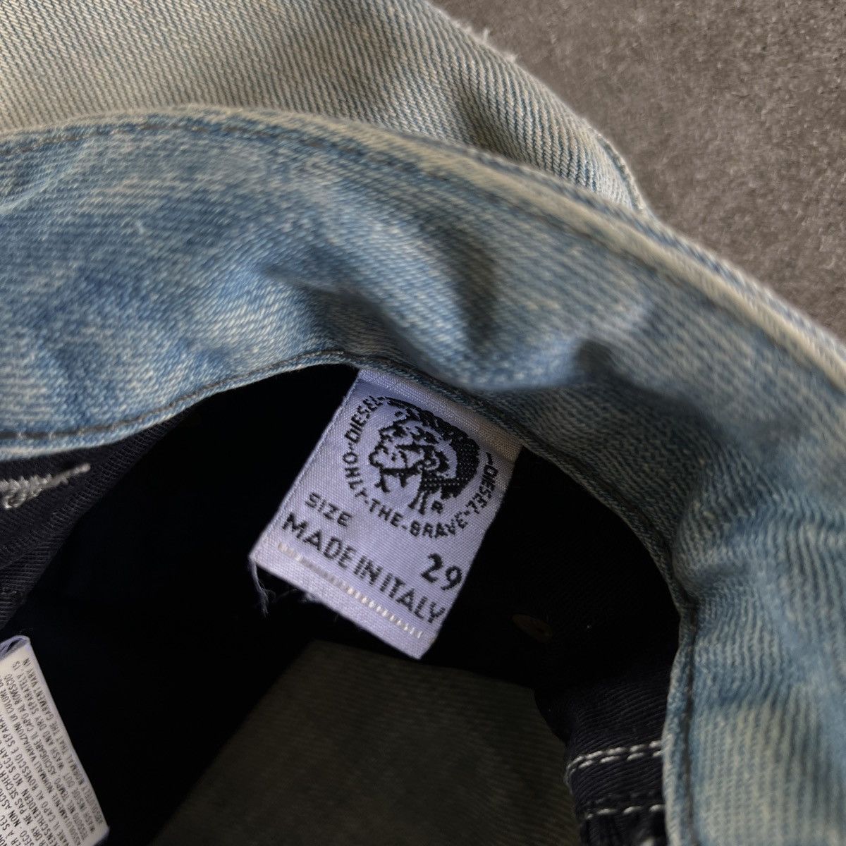 Diesel Diesel Crash Denim Size US 29 - 10 Thumbnail