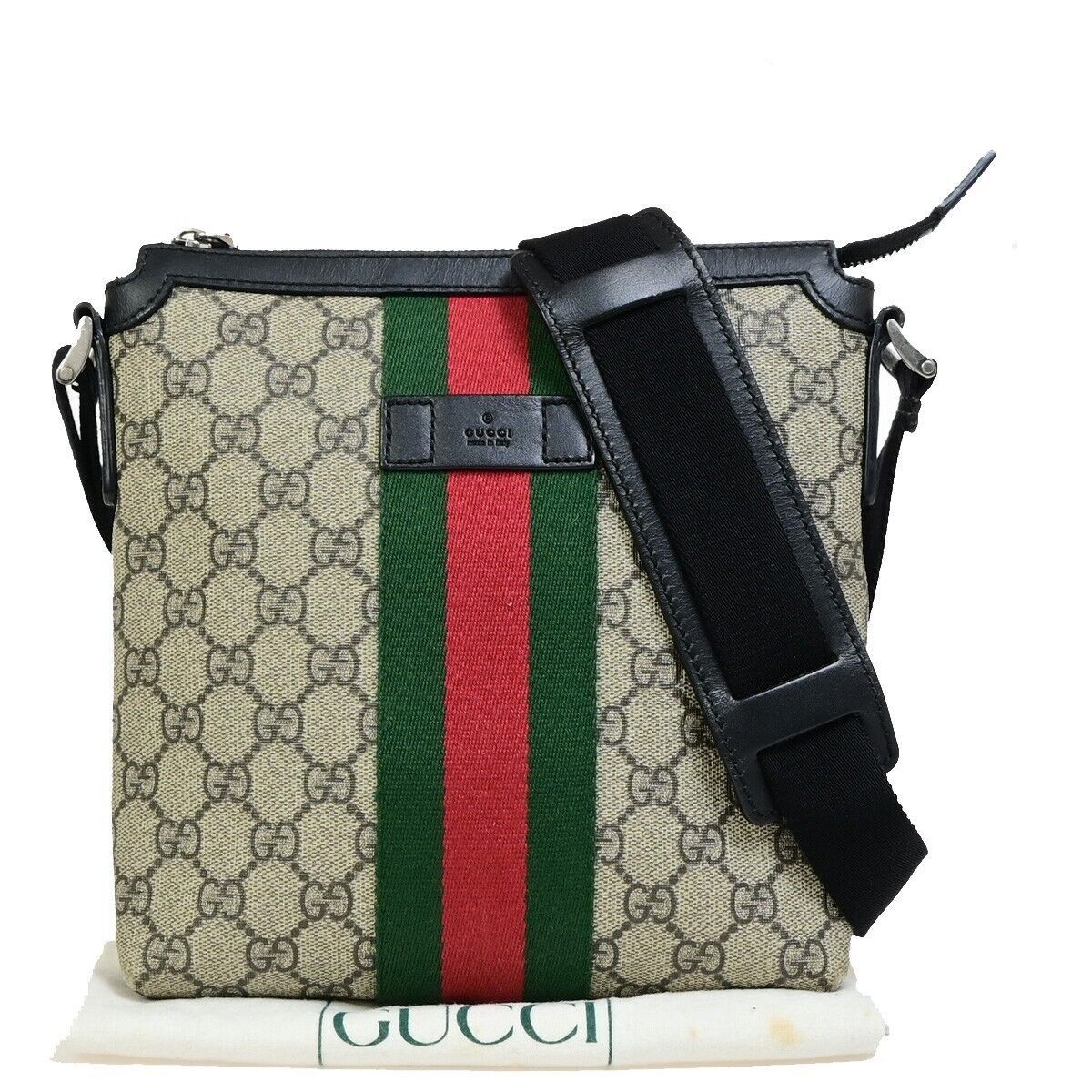 Gucci Beige Canvas Shoulder Bag (Pre-Owned) Size ONE SIZE - 1 Thumbnail