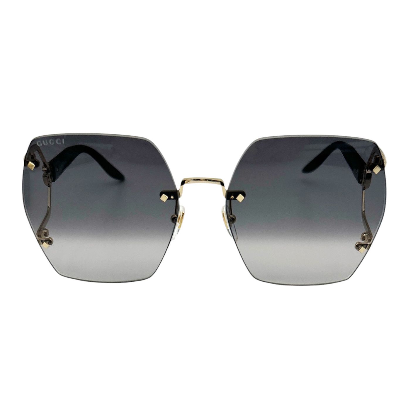 Gucci Gucci Grey Gradient Butterfly Ladies Sunglasses Retail $620 Size ONE SIZE - 5 Thumbnail