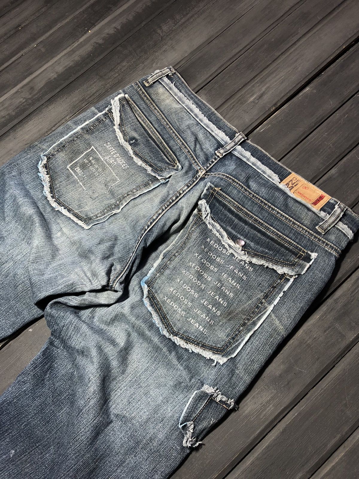Hysteric Glamour Vintage Rick Owens Junya Watanabe Style Washed Jeans Size US 34 / EU 50 - 3 Thumbnail