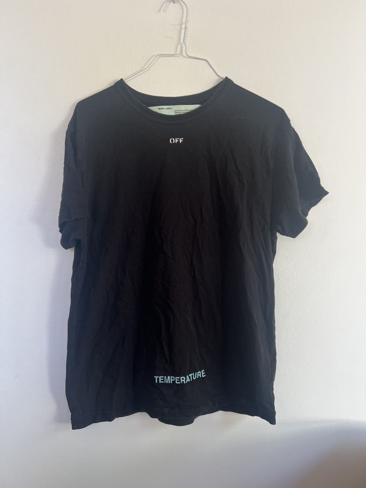 Off-White Off white temperature TEE Size US S / EU 44-46 / 1 - 3 Thumbnail