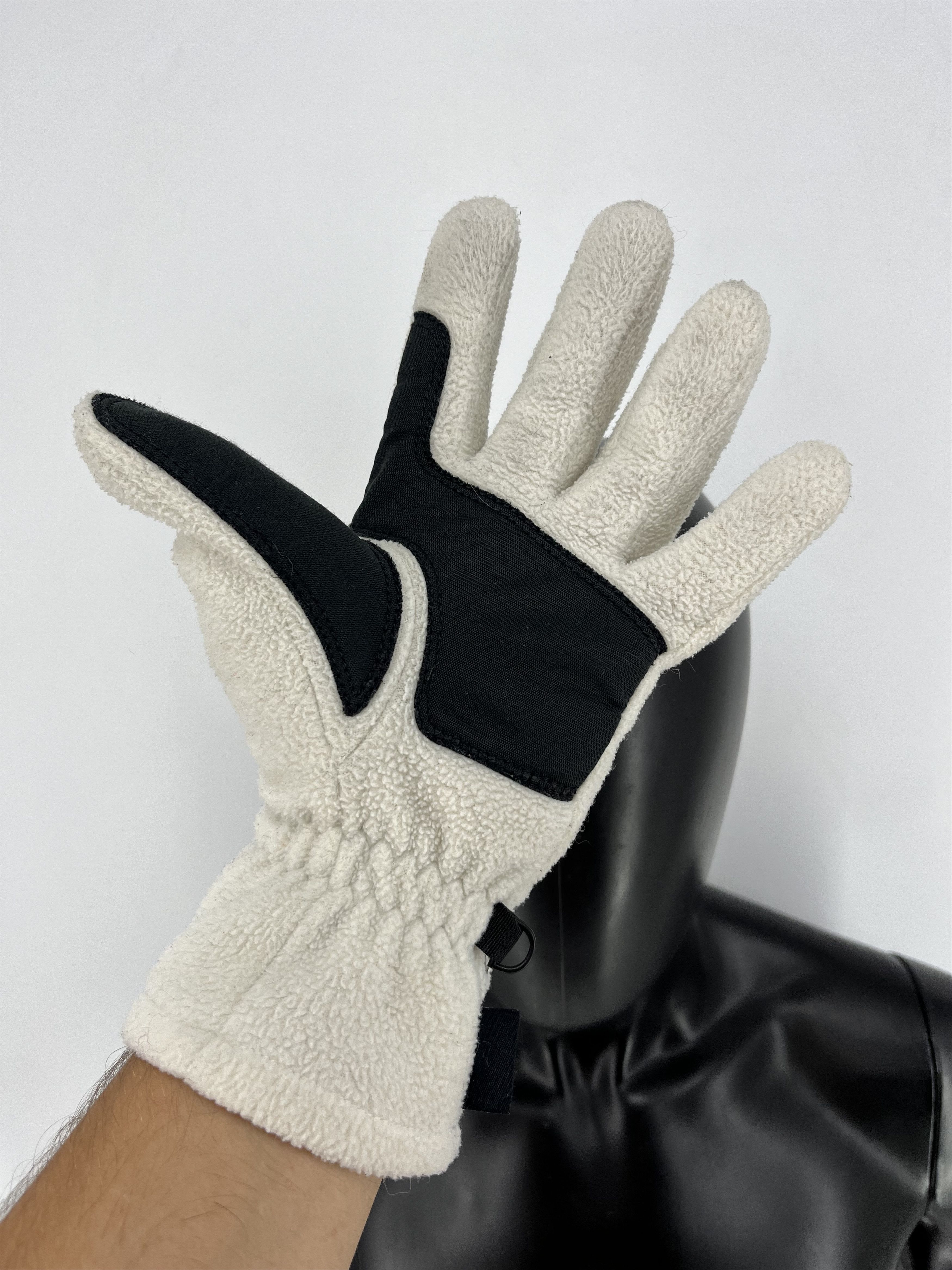 Jack Wolfskin Vintage Y2K Jack Wolfskin Fleece Outdoor Gloves Size ONE SIZE - 2 Thumbnail
