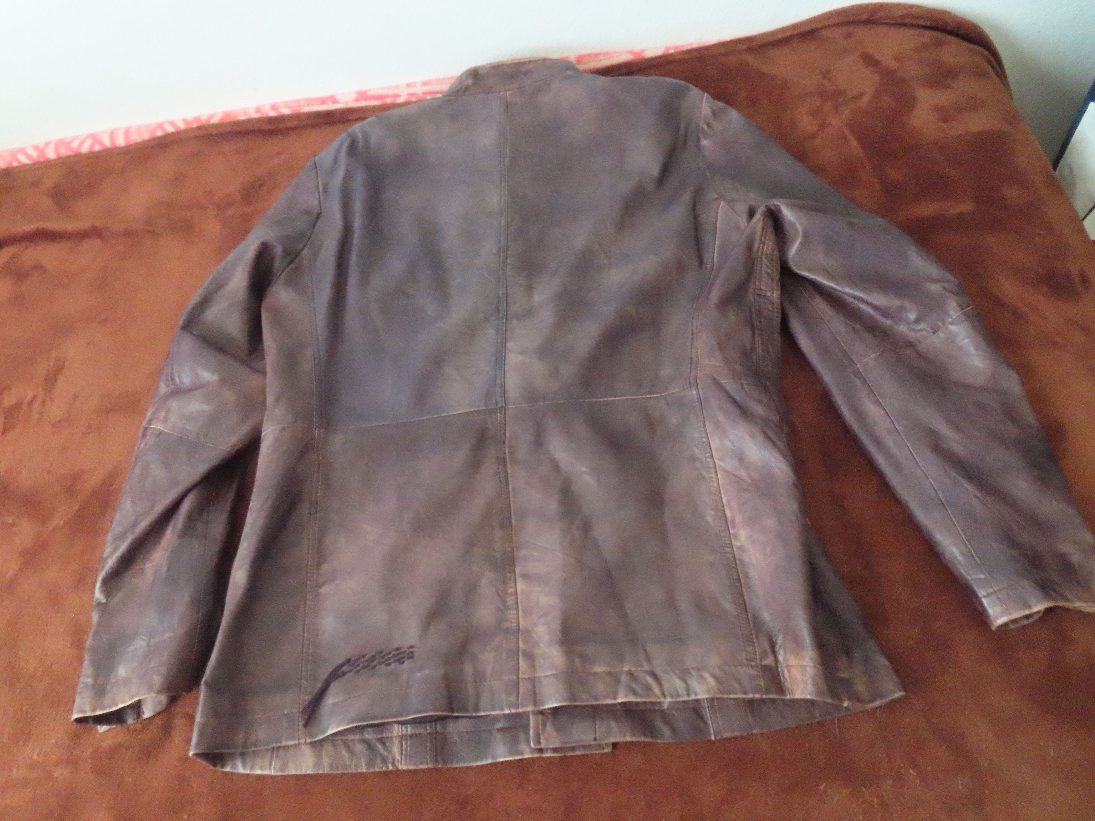 Royal Underground × Vintage Royal Underground Leather Jacket RARE Size US XL / EU 56 / 4 - 5 Thumbnail