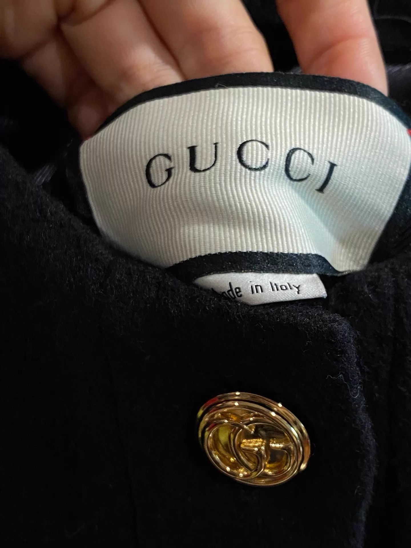 Gucci Gucci Classic Wool Coat Size 38 Size XS / US 0-2 / IT 36-38 - 3 Thumbnail