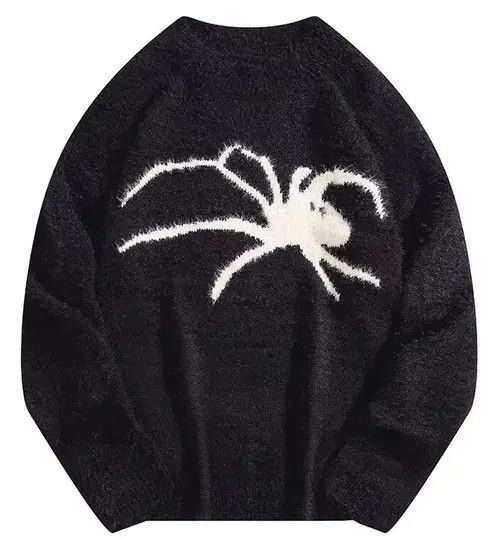 Japanese Brand Retro punk super soft spider premium mohair sweater jumper Size US M / EU 48-50 / 2 - 6 Thumbnail