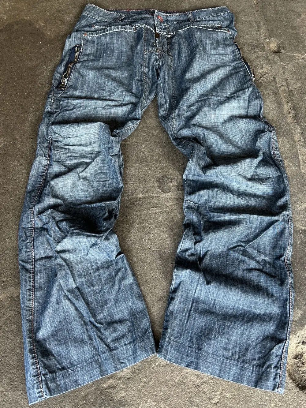 Hysteric Glamour × Japanese Brand 💥 HYSTERIC GLAMOUR BALENCIAGA STYLE JAPANESE JEANS Size US 30 / EU 46 - 1 Thumbnail