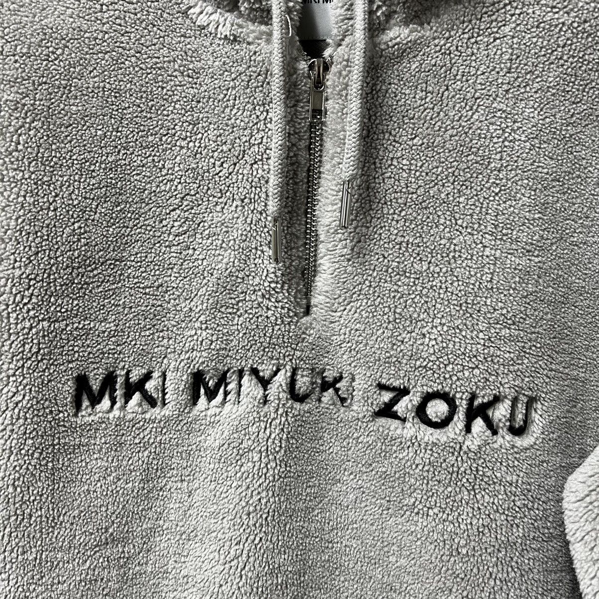 Japanese Brand × Mki Miyuki Zoku MKI Miyuki Zoki Sherpa Hoodie Fleece Jacket 1/4 zip y2k Size US S / EU 44-46 / 1 - 8 Thumbnail