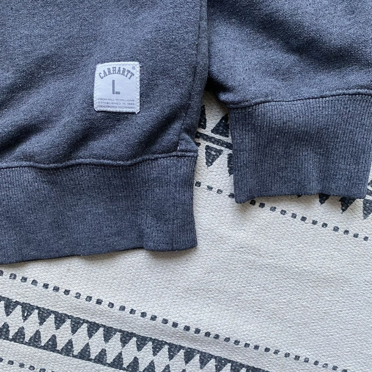 Carhartt 🩶 Vintage 00s Carhartt sweatshirt light Mini logo Size US L / EU 52-54 / 3 - 7 Thumbnail