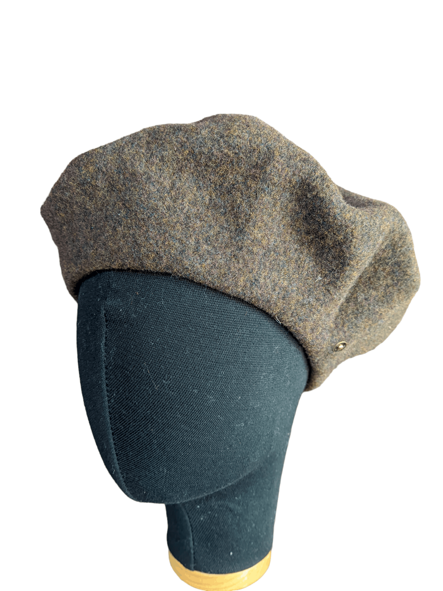 image of Beretta Chirk Beret By Nine Tailor Japan 100% Wool in Brown, Men's