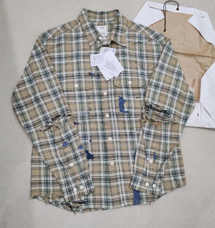 Visvim VISVIM 20SS LUMBER SHIRT L/S CRASH | Grailed