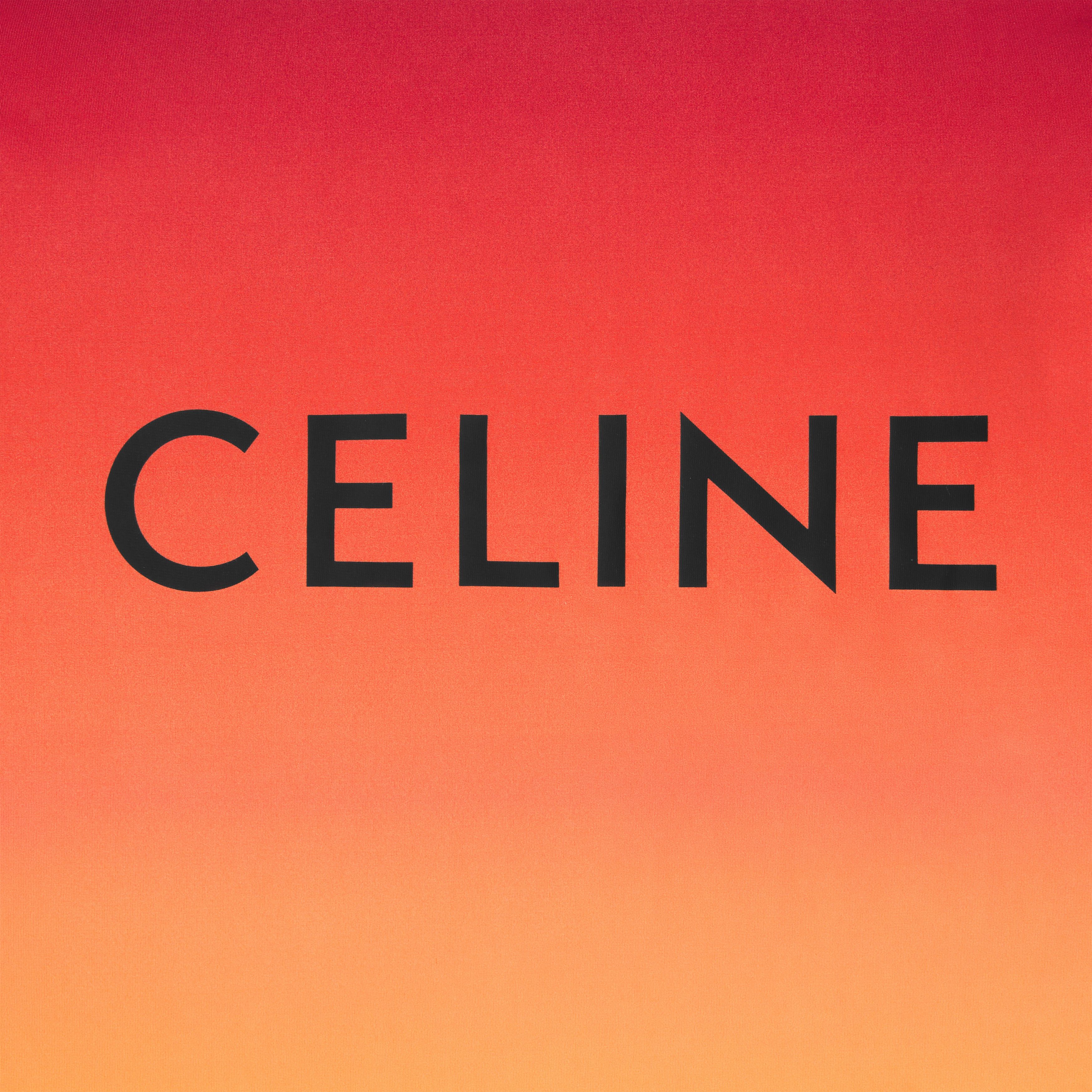 Celine o1bcso1str0925 2X52M729Y Surf T-Shirt in Multicolor/Black Size US L / EU 52-54 / 3 - 3 Thumbnail