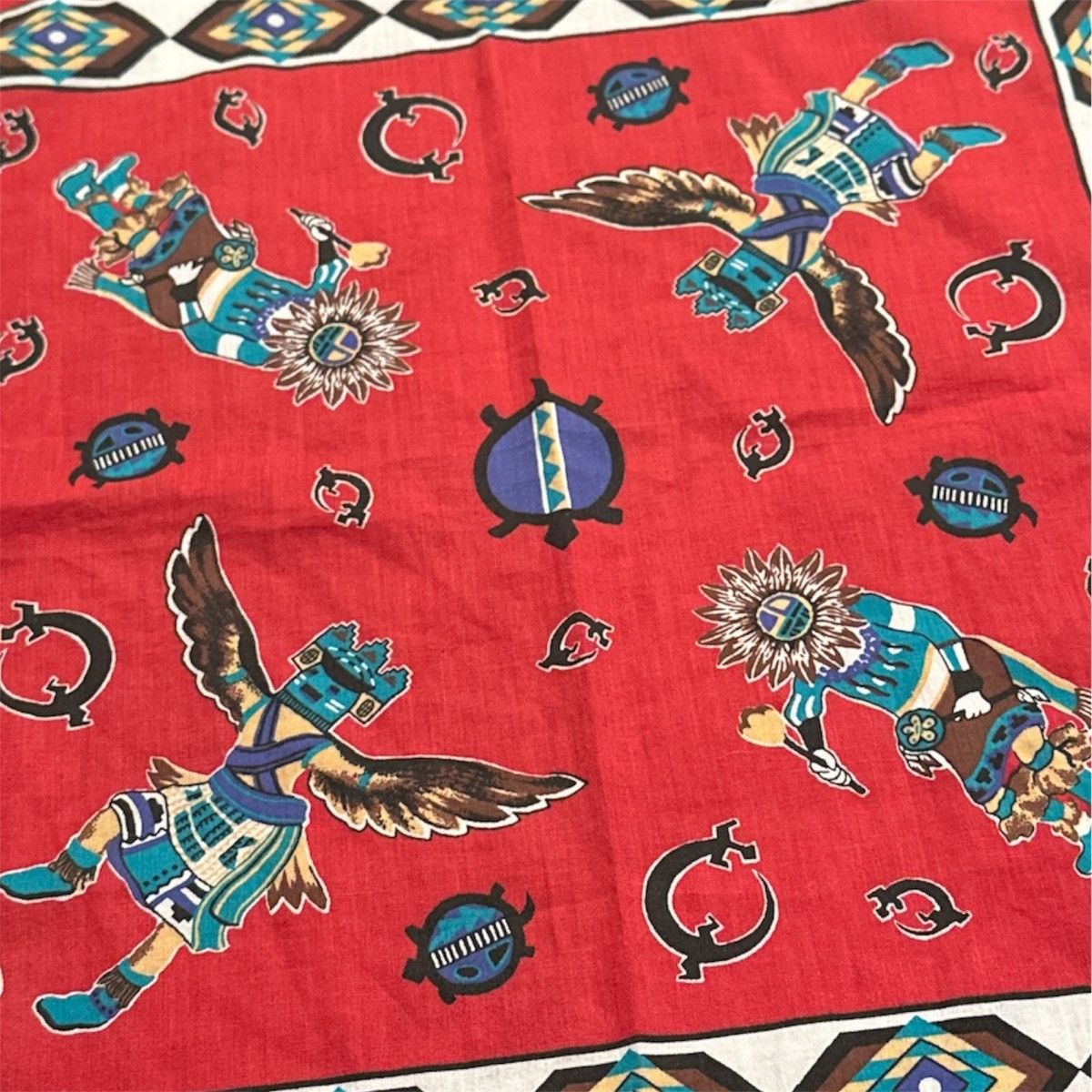 Native × Vintage Native American southwestern Wild rag bandana Size ONE SIZE - 1 Thumbnail