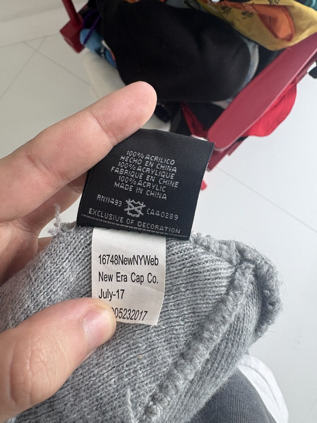New Era × Supreme Supreme new era box logo beanie (FW17) Heather Gray Size ONE SIZE - 5 Thumbnail