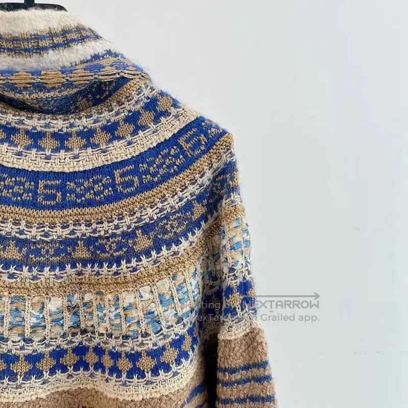 Chanel Chanel Multicolor Wool Blend Long Sleeve Sweater . Size M / US 6-8 / IT 42-44 - 3 Thumbnail