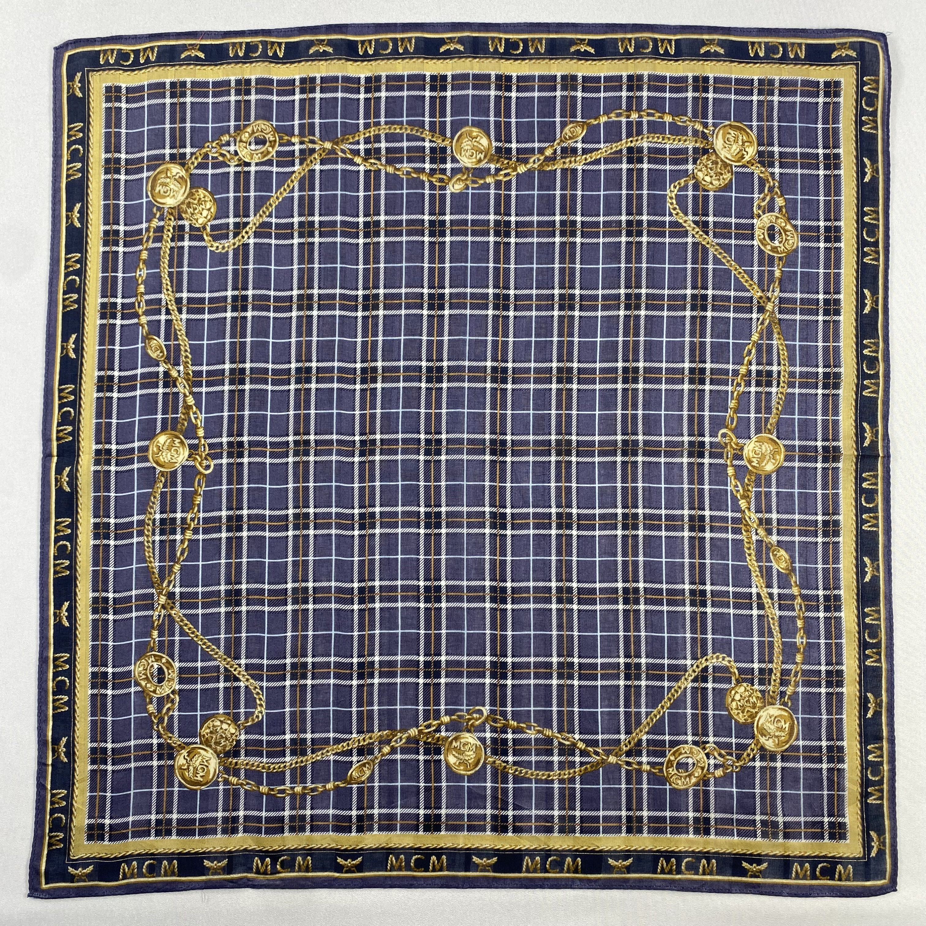 MCM × Vintage MCM Neckerchief / Bandana / Handkerchief-P596 Size ONE SIZE - 1 Thumbnail