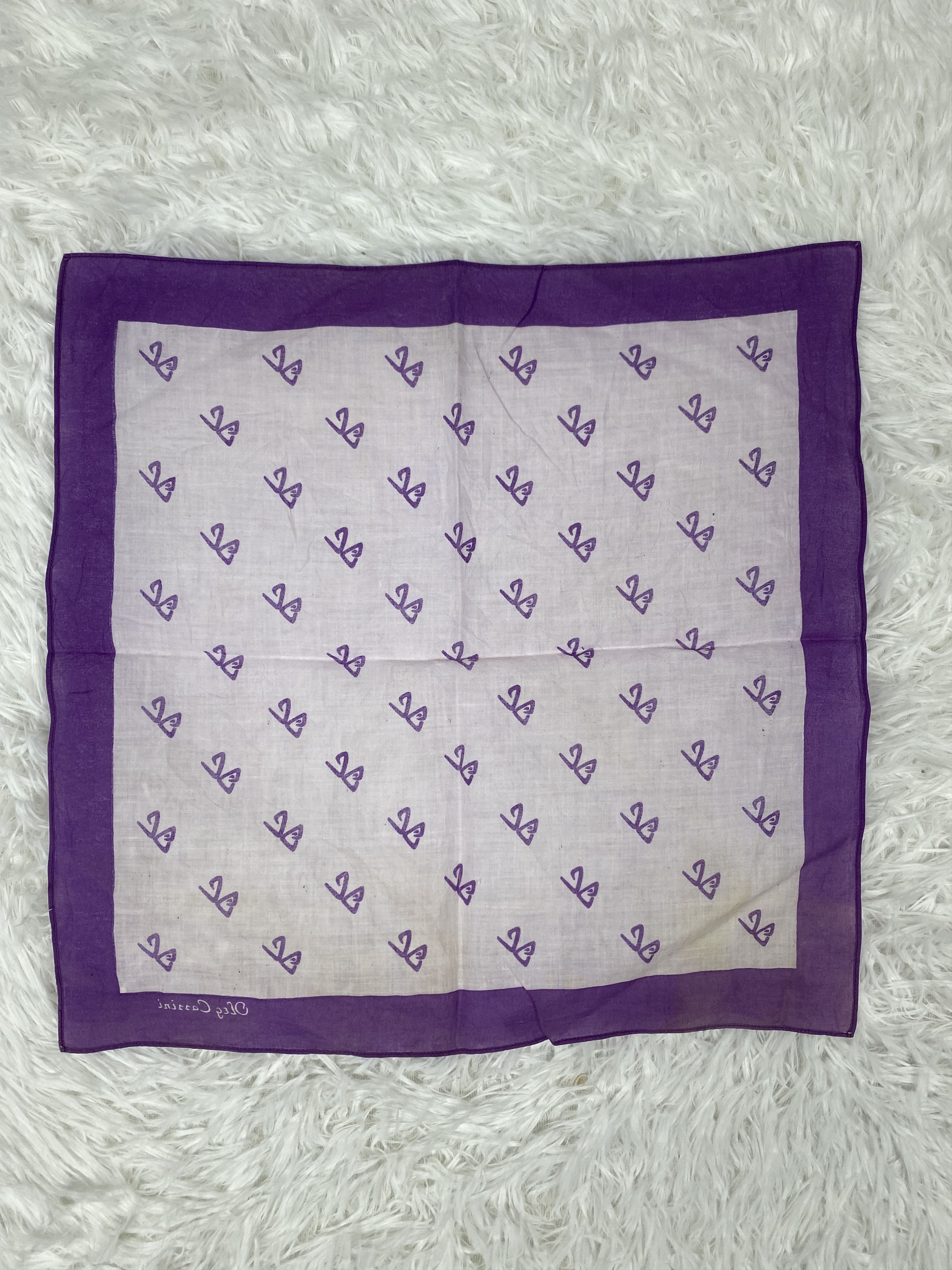 Oleg Cassini × Vintage Vintage Oleg Cassini Handkerchief Neckerchief PH0860 Size ONE SIZE - 5 Thumbnail