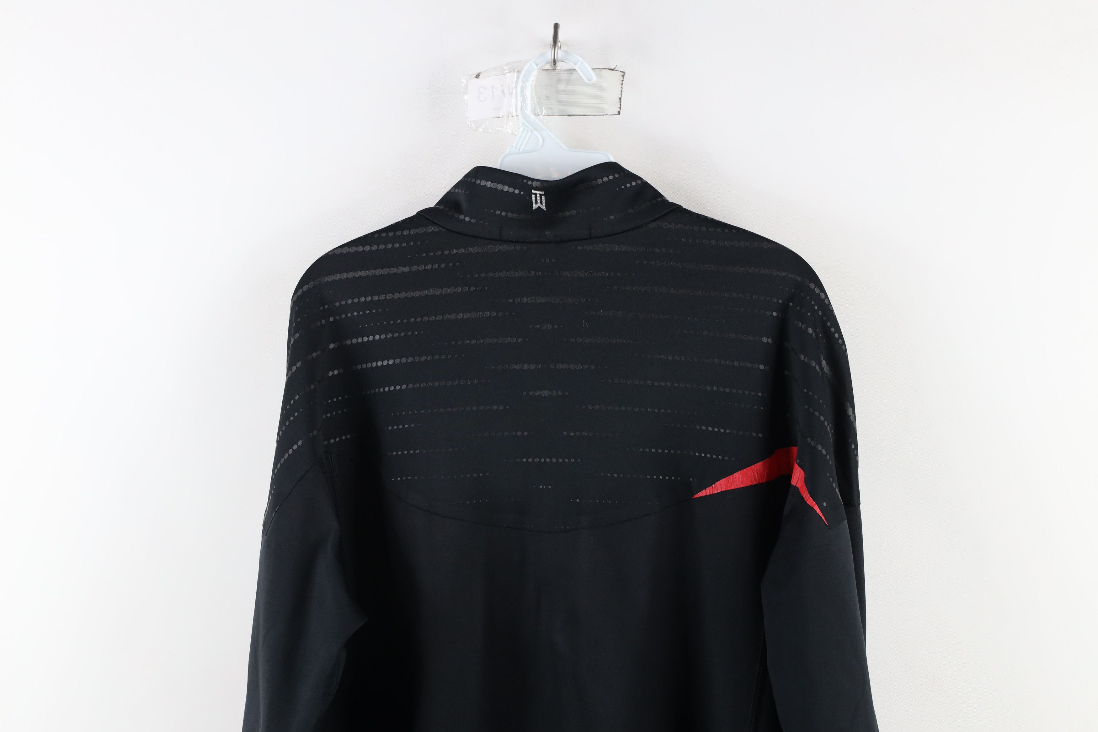 Nike × Vintage Nike Tigers Woods Mini Swoosh Half Zip Pullover Top Jacket Size US L / EU 52-54 / 3 - 13 Thumbnail