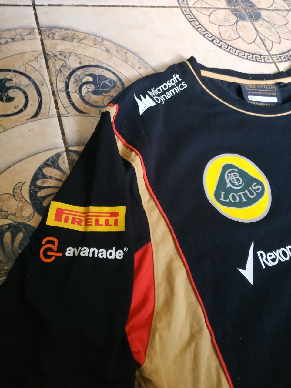 Formula 1 Vintage Lotus F1 Team 2014 Racing T-Shirt Blokecore Tee Size US XL / EU 56 / 4 - 11 Thumbnail