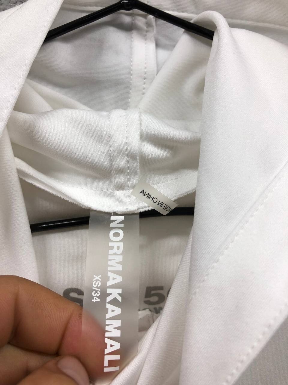 Norma Kamali Norma Kamali womens hoodies interlock jersey XS / 34 Size XS / US 0-2 / IT 36-38 - 7 Thumbnail