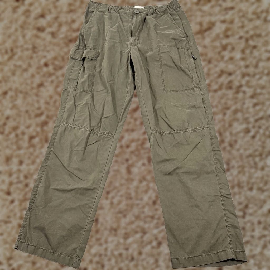 Vintage St. John's Bay Cargo Outdoor Hiking Pants Women's L Green Regular Size 36" / US 14 / IT 50 - 1 Thumbnail