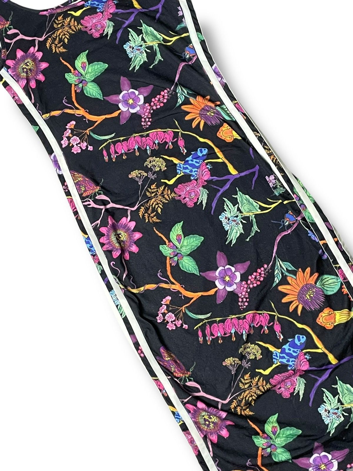 Adidas × Japanese Brand × Vintage Vintage ADIDAS Poisonous Garden Slim Dress (86) Size M / US 6-8 / IT 42-44 - 3 Thumbnail