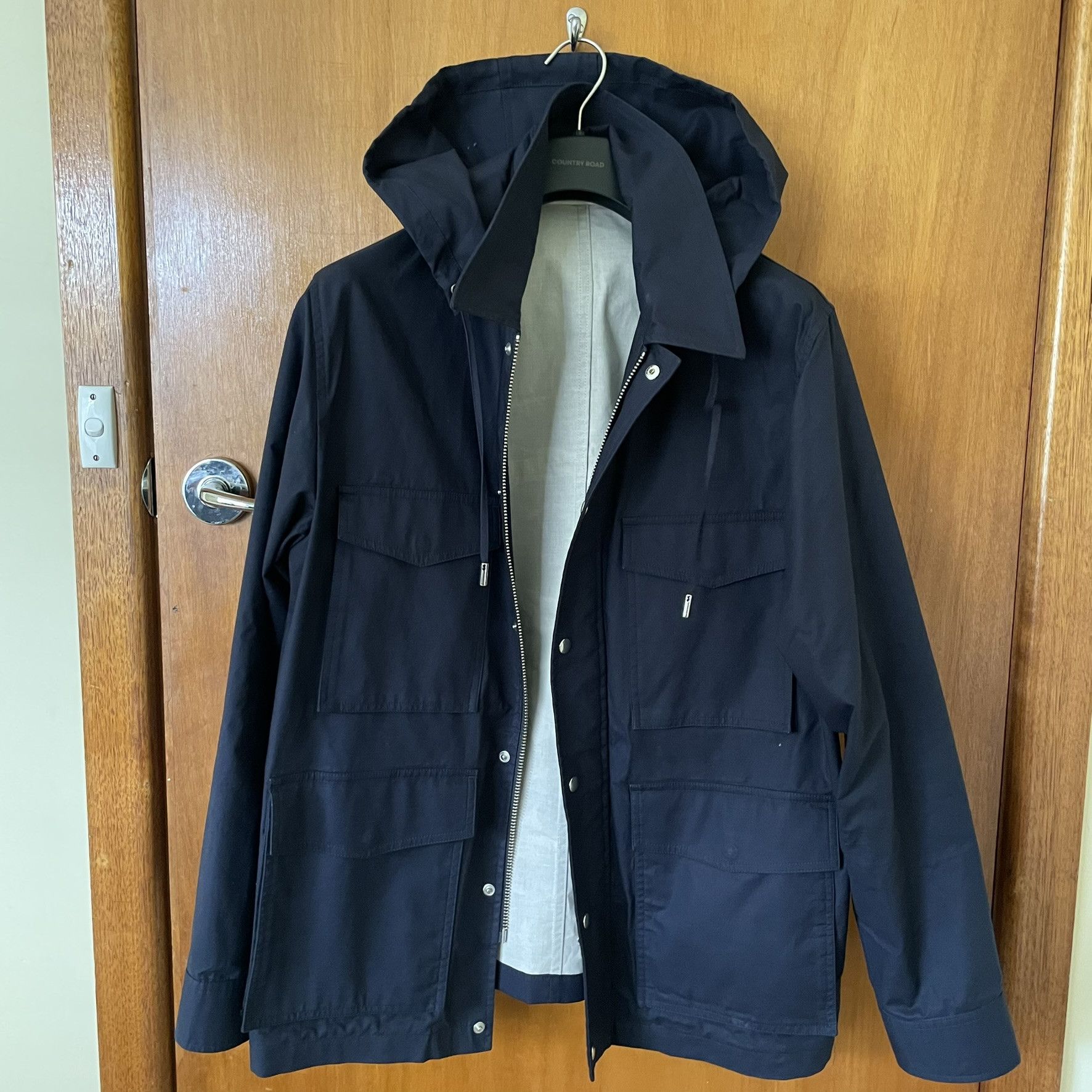 AMI AMI Paris Cotton Hooded Parka Size L Size US L / EU 52-54 / 3 - 9 Thumbnail