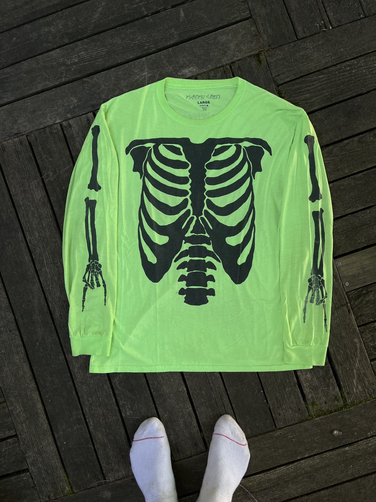 Playboi Carti Playboi carti neon tour die lit skeleton tee neon V1 Size US L / EU 52-54 / 3 - 10 Thumbnail