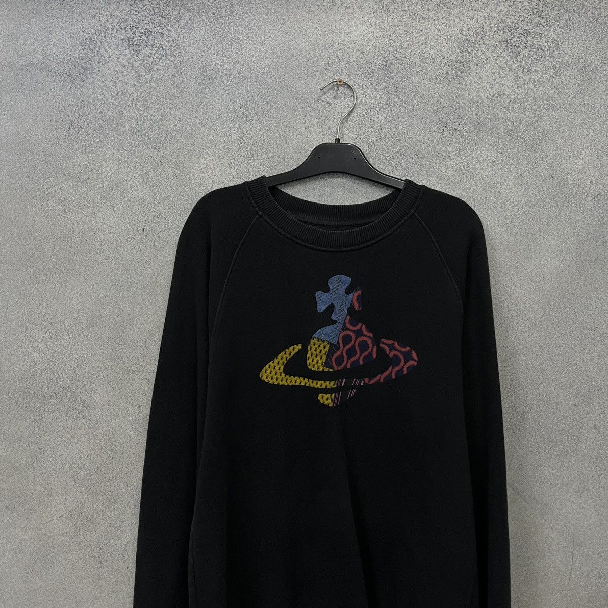 Vivienne Westwood Vintage Vivienne Westwood Sweatshirt Big Logo Orb Pullover Size US XS / EU 42 / 0 - 3 Thumbnail
