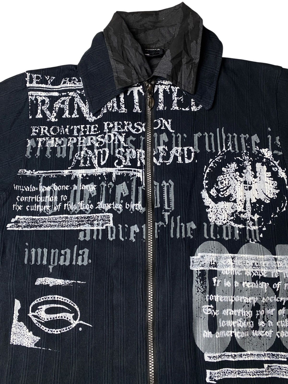 If Six Was Nine 2000's Impala Poem Double Layer Shirt Lgb Style Size US M / EU 48-50 / 2 - 2 Thumbnail