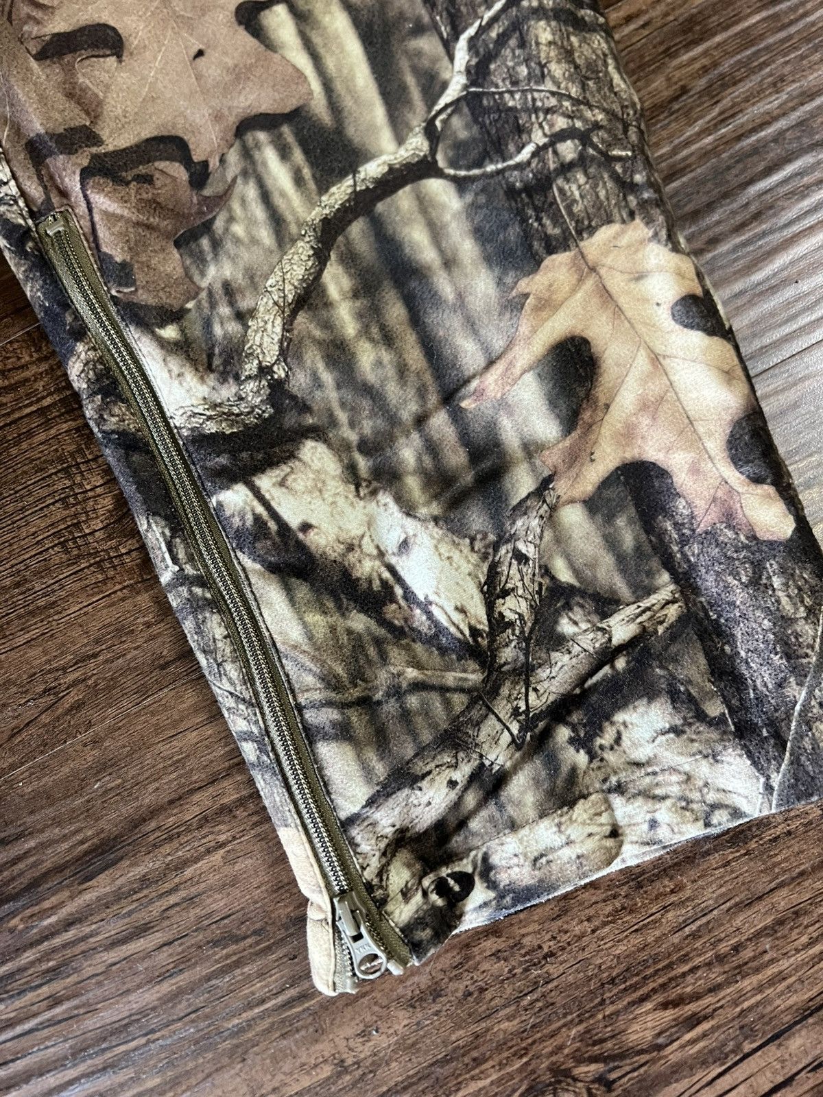 Mossy Oaks Mossy Oak Camo Baggy Zipper Sweats Size US 32 / EU 48 - 4 Thumbnail