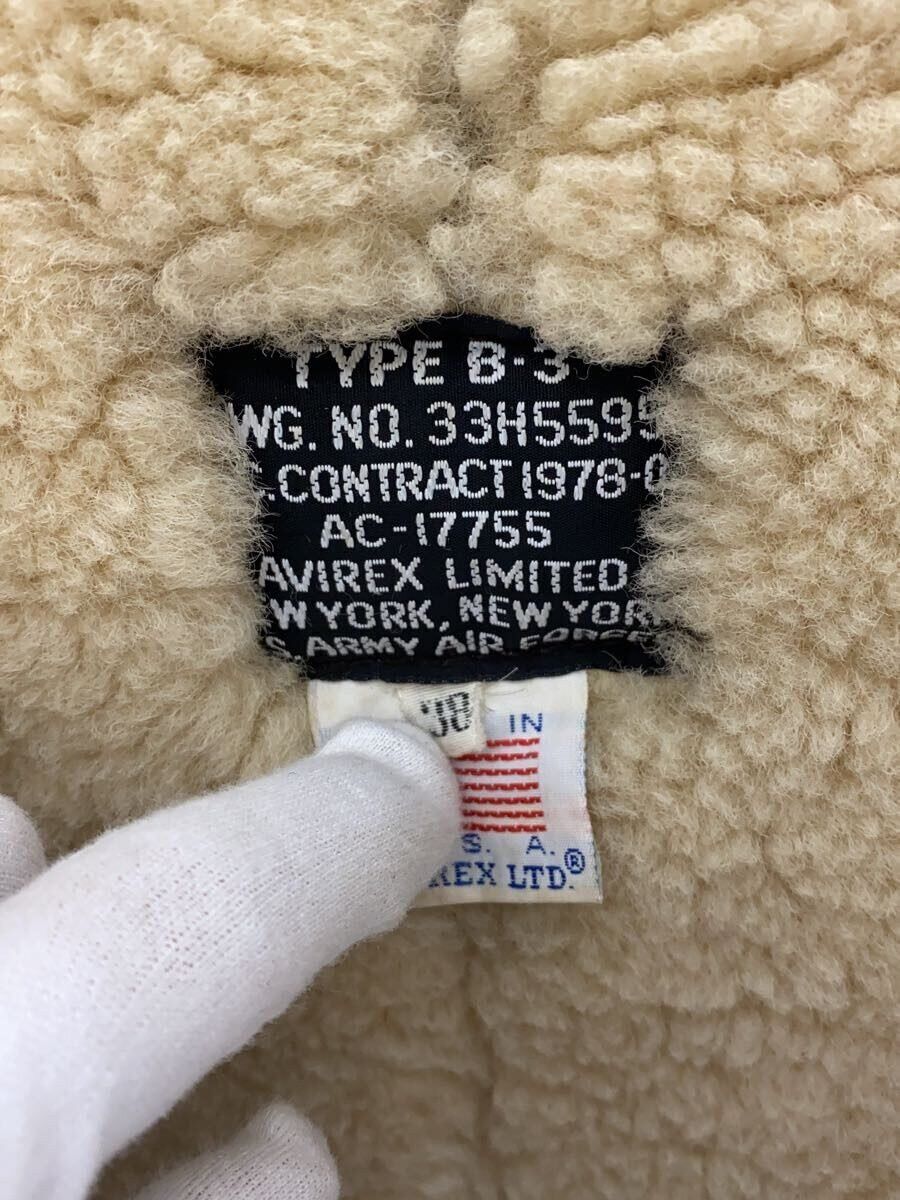 Avirex Avirex B-3 Hood Sheepskin Flight Jacket Brown Size US L / EU 52-54 / 3 - 4 Thumbnail