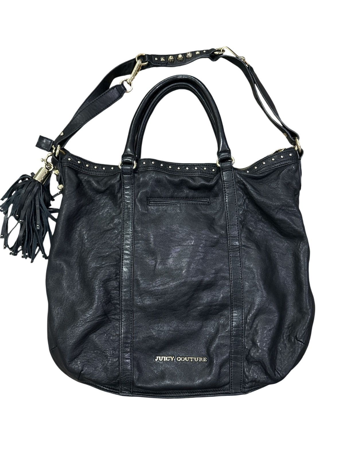 Juicy Couture 2000s Juicy Couture Rockstar Collection Studded Leather bag Size ONE SIZE - 2 Thumbnail