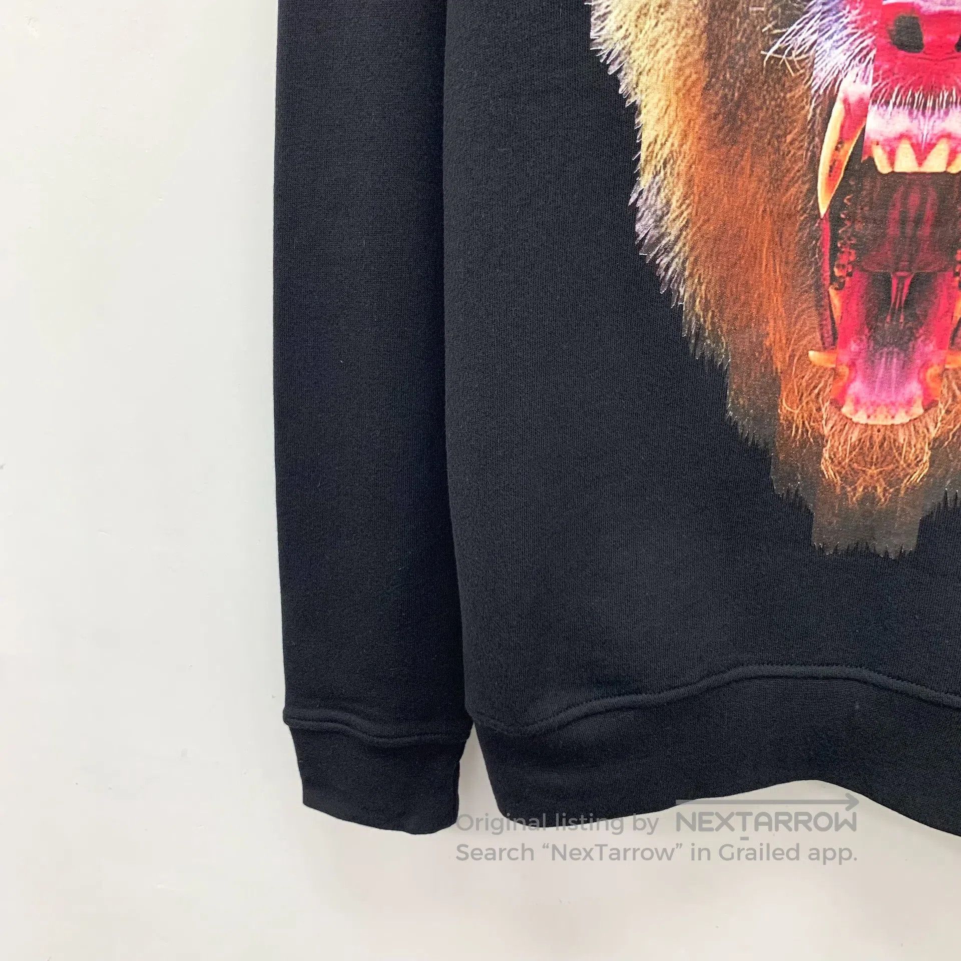 Marcelo Burlon MARCELOBURLON Black animal pattern print cotton crew neck Size US S / EU 44-46 / 1 - 4 Thumbnail