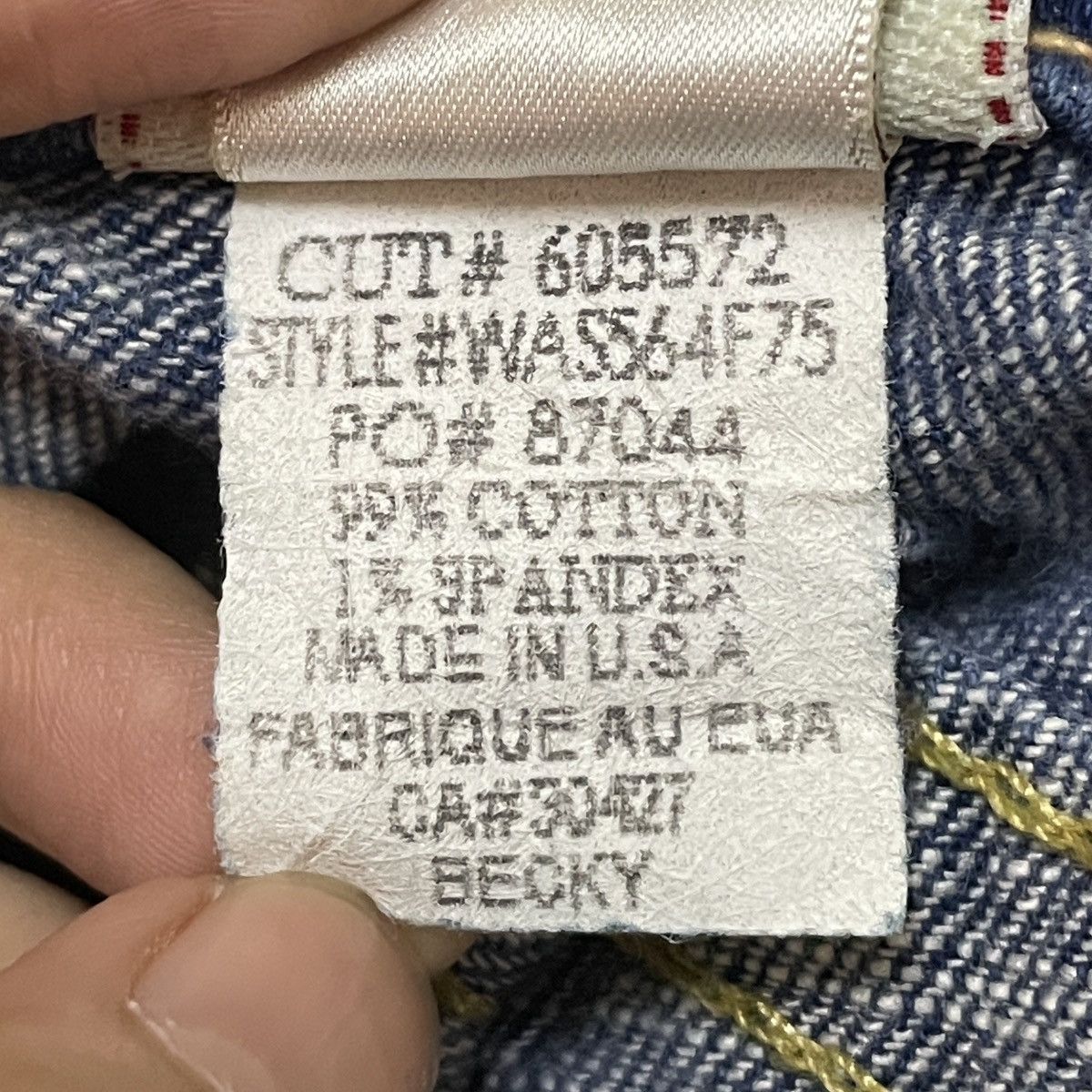 True Religion × Vintage Rare Vintage True Religion Made In Usa Flared Jeans 1990s Size US 31 - 13 Thumbnail