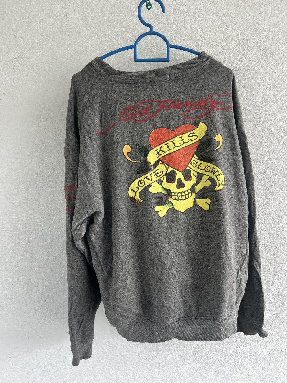 Vintage Sweatshirt Design by Ed Handy Size US XL / EU 56 / 4 - 7 Thumbnail